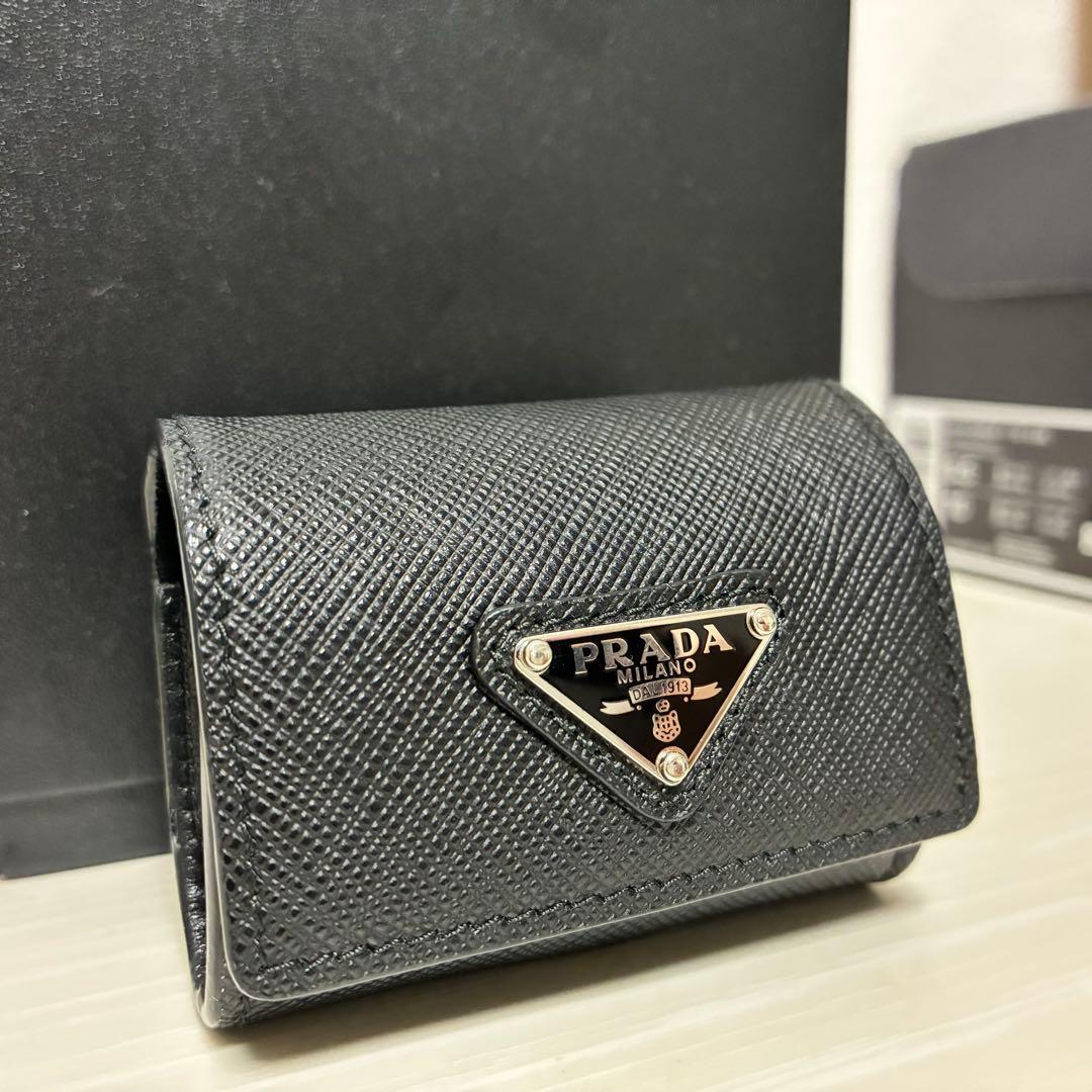 PRADA サフィアーノレザー AirPodsケース 小物