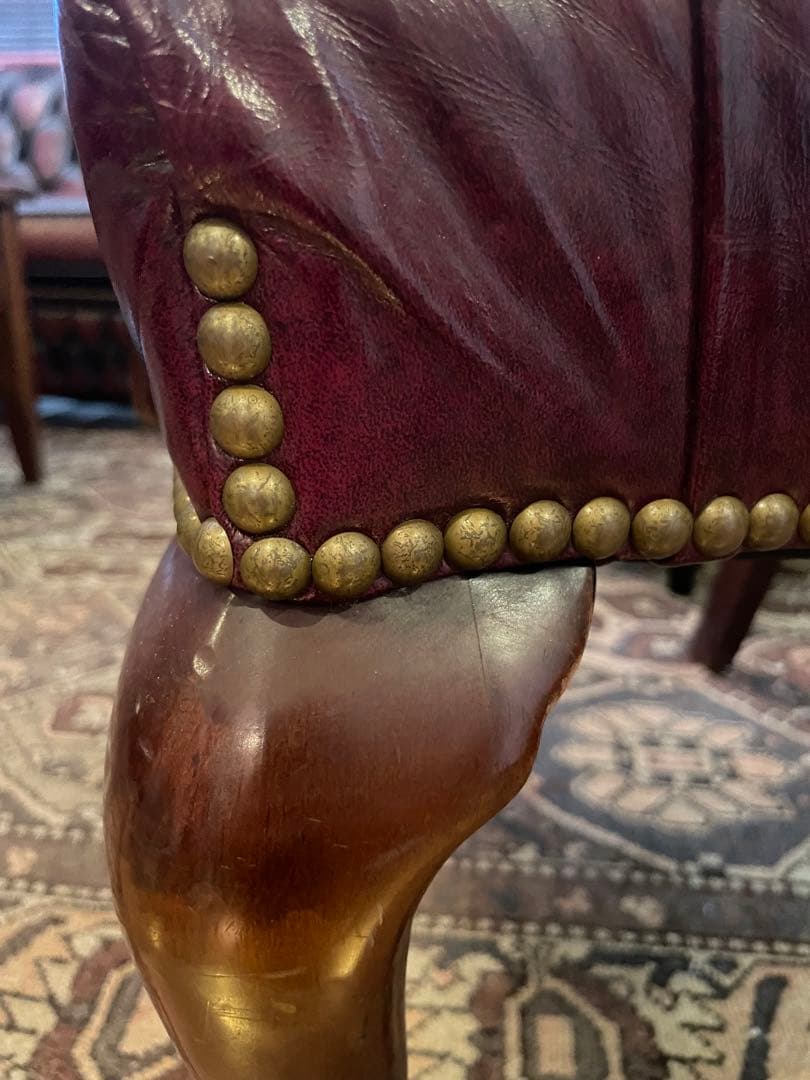 アンティーク　チェスターフィールド　チェア