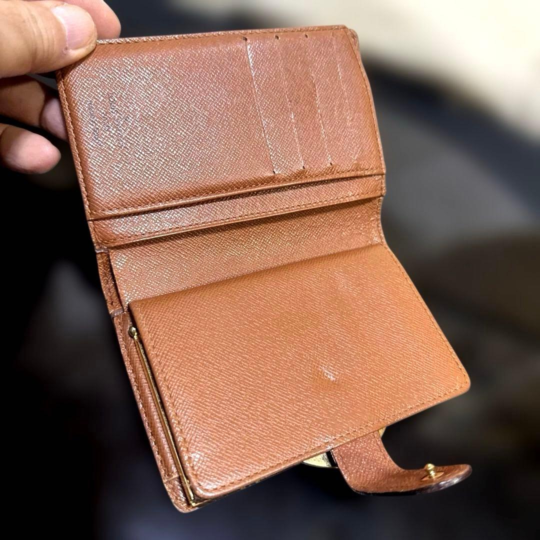 12☆在庫SALE/美品 ♪モノグラム がま口 財布