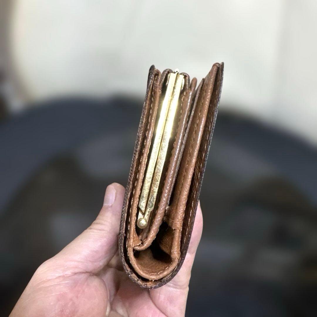 12☆在庫SALE/美品 ♪モノグラム がま口 財布