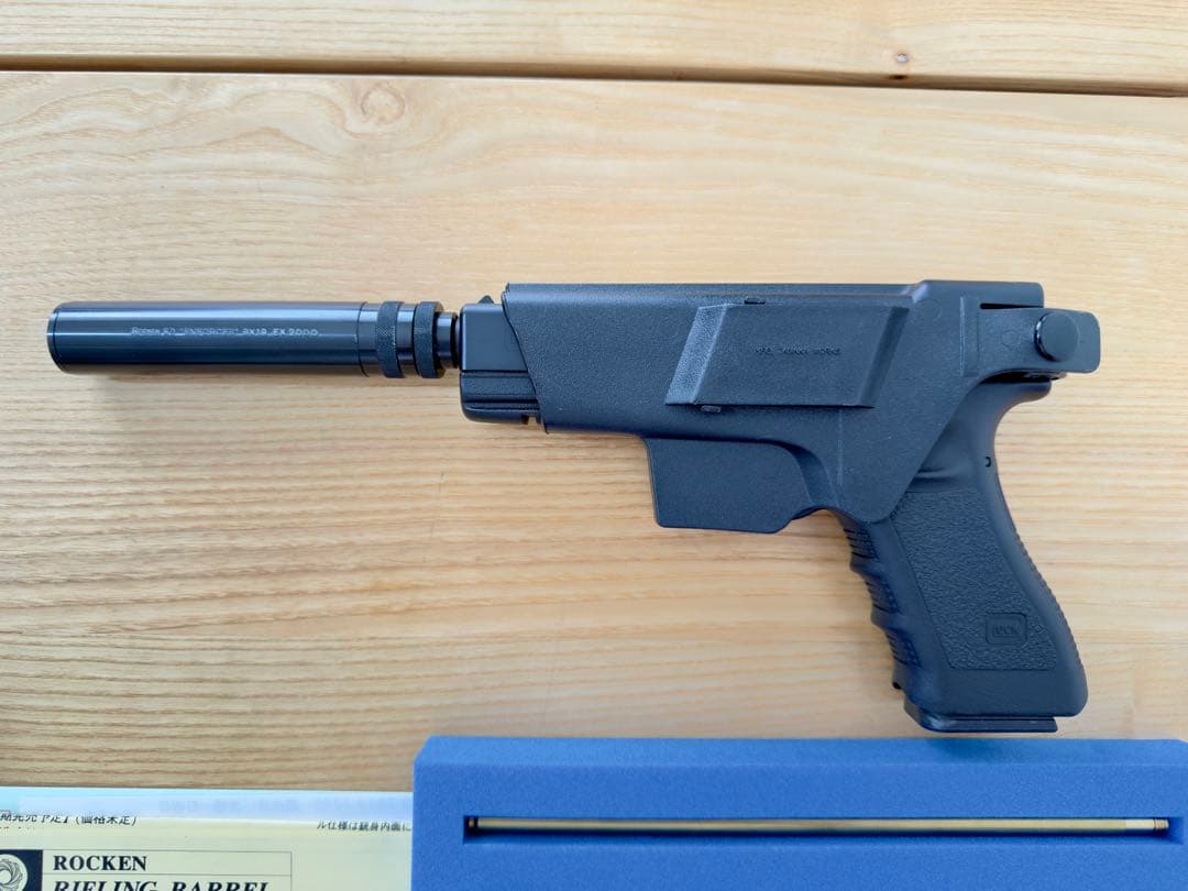 グロック GLOCK 17 タナカワークス 六研 ロングバレル カスタム モデル