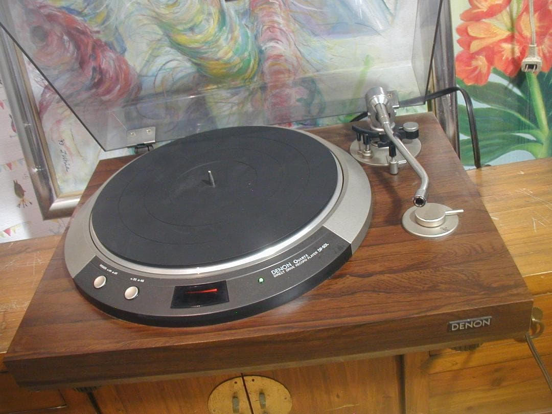 ★DENON デンオン　DP-50L レコードプレイヤー 少々難あり