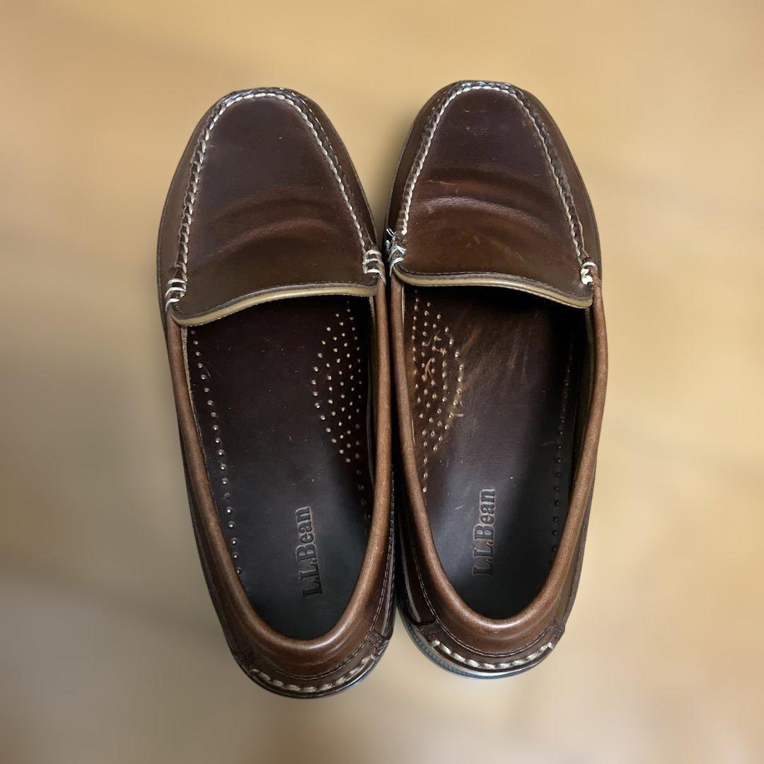 美品L.L.Bean エルエルビーン　モカシン ローファー　US9 27cm