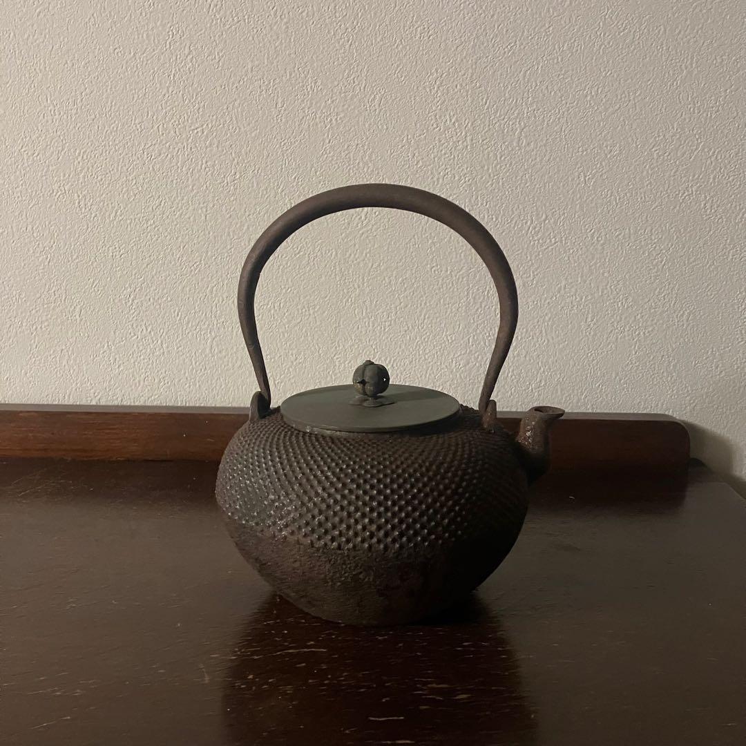 龍文堂 小霰 鉄瓶