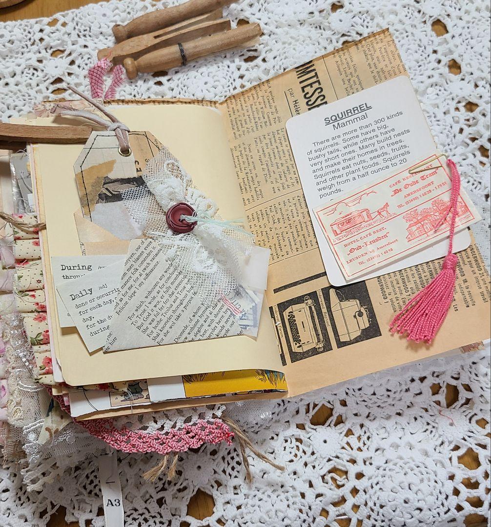 ゆかめ様 junkjournal　ジャンクジャーナル　雑記帳