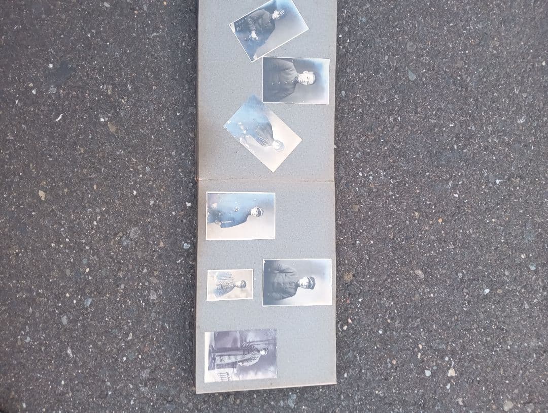 学生の写真帖　大正13年頃　女学生　着物　富山県　野球　ユニホーム　　　レトロ