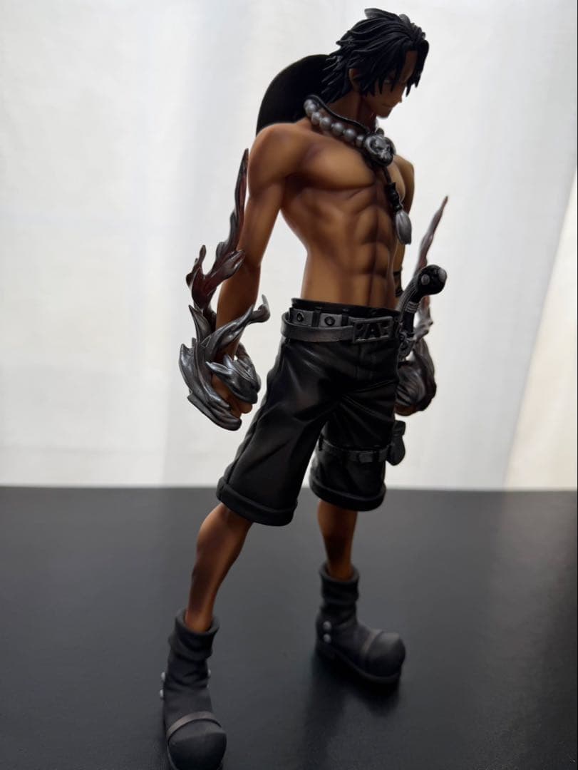 ワンピース グランディスタ エース リペイント加工 シルバー