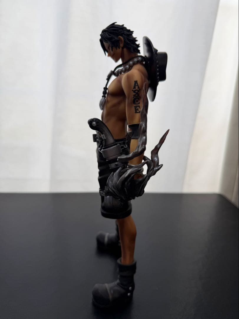 ワンピース グランディスタ エース リペイント加工 シルバー