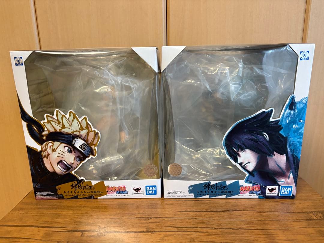 NARUTO フィギュアーツZERO 絆Relation ナルト　サスケ