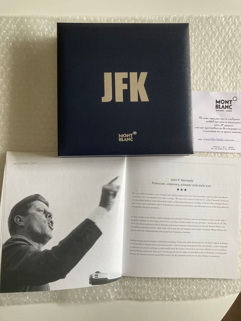 MONT BLANC JFK スペシャルエディション　ボールペン