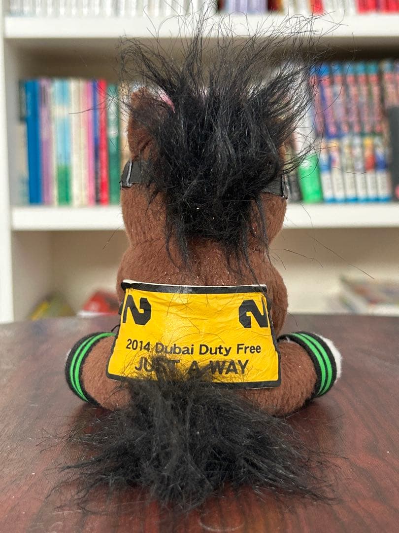 アイドルホース　ジャスタウェイ　2014ドバイデューティフリー　ぬいぐるみ