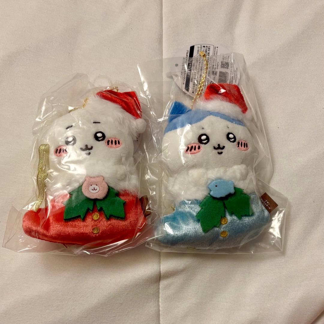 ちいかわ　オーナメントにもなるマスコット　ハチワレ　ちいかわ