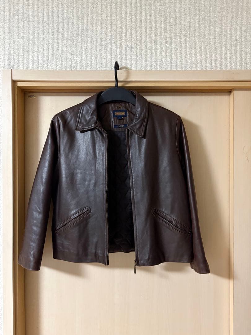 coachレザージャケット