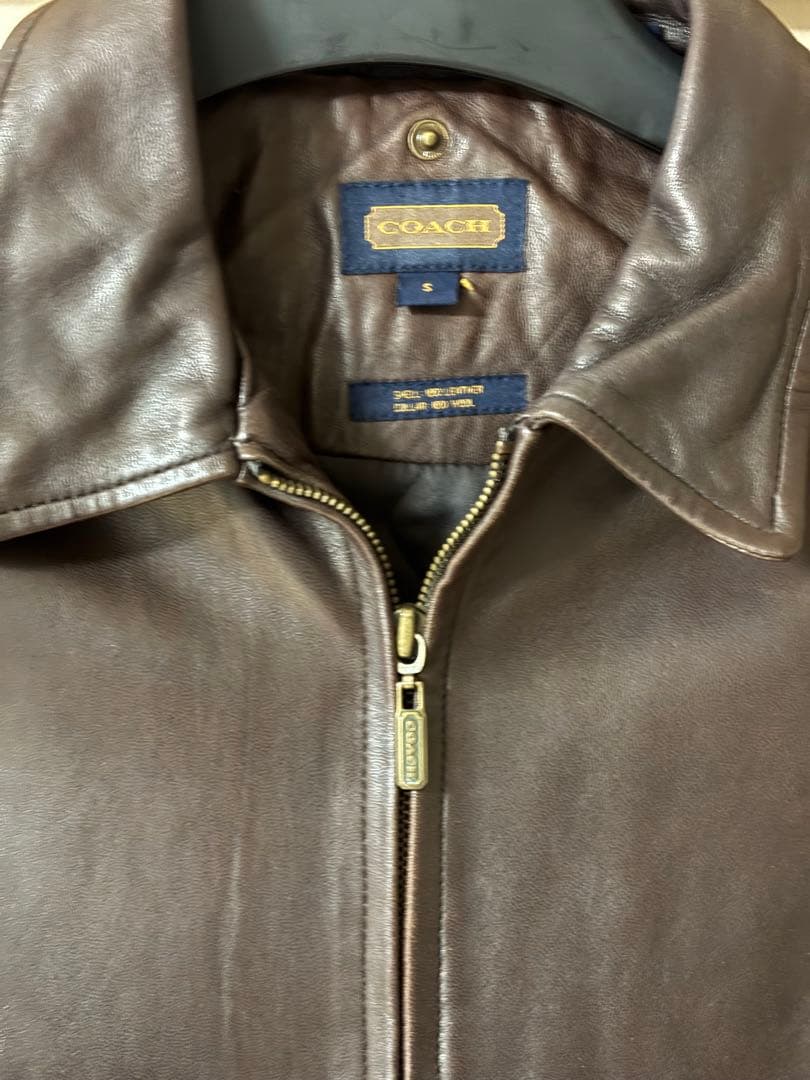 coachレザージャケット