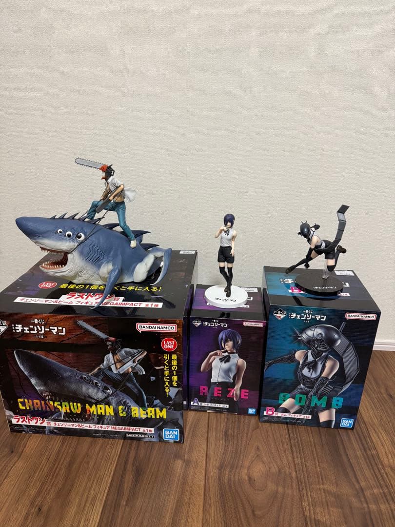 一番くじ チェーンソーマン　A賞レゼ B賞ボム ラストワン セット +おまけ