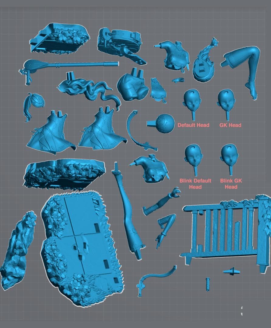 1/7　未塗装 未組立　フィギュア　ガレージキット　シード　ゼンレスゾーンゼロ