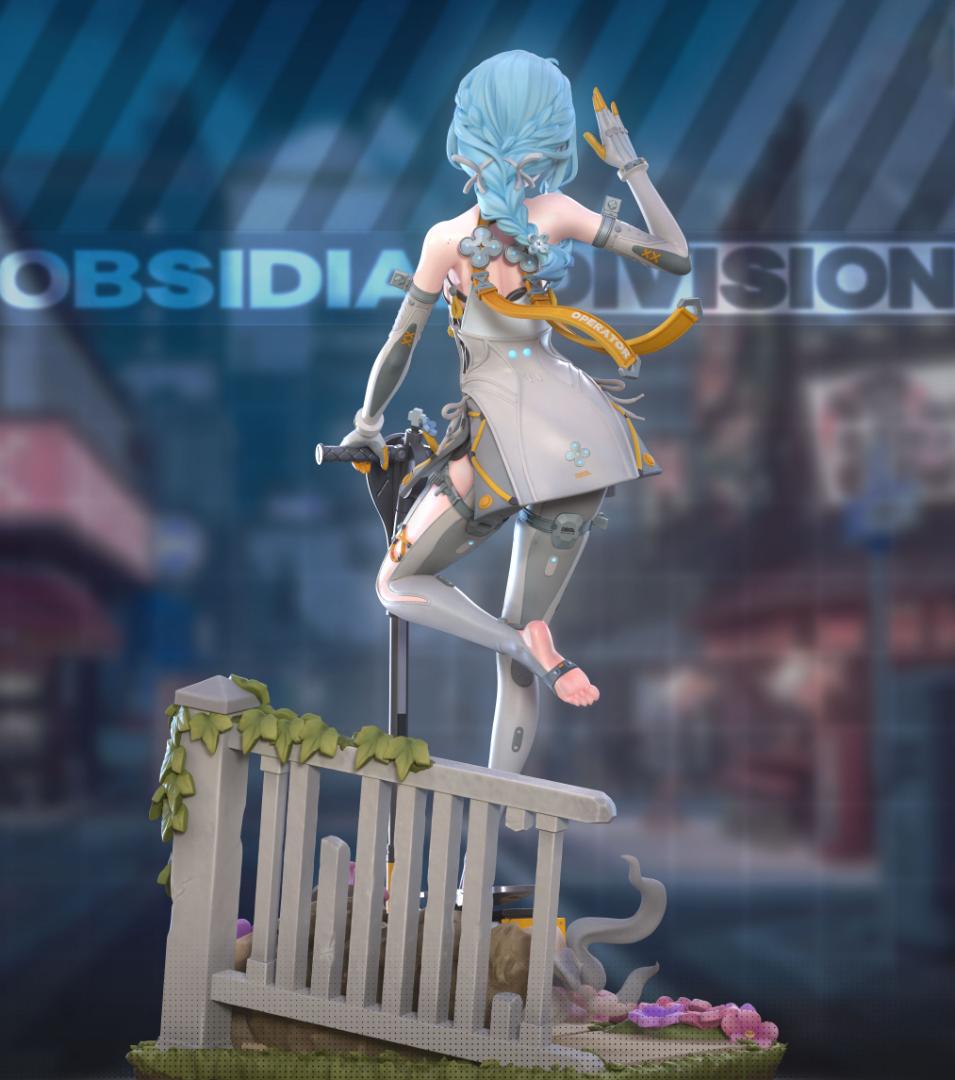 1/7　未塗装 未組立　フィギュア　ガレージキット　シード　ゼンレスゾーンゼロ