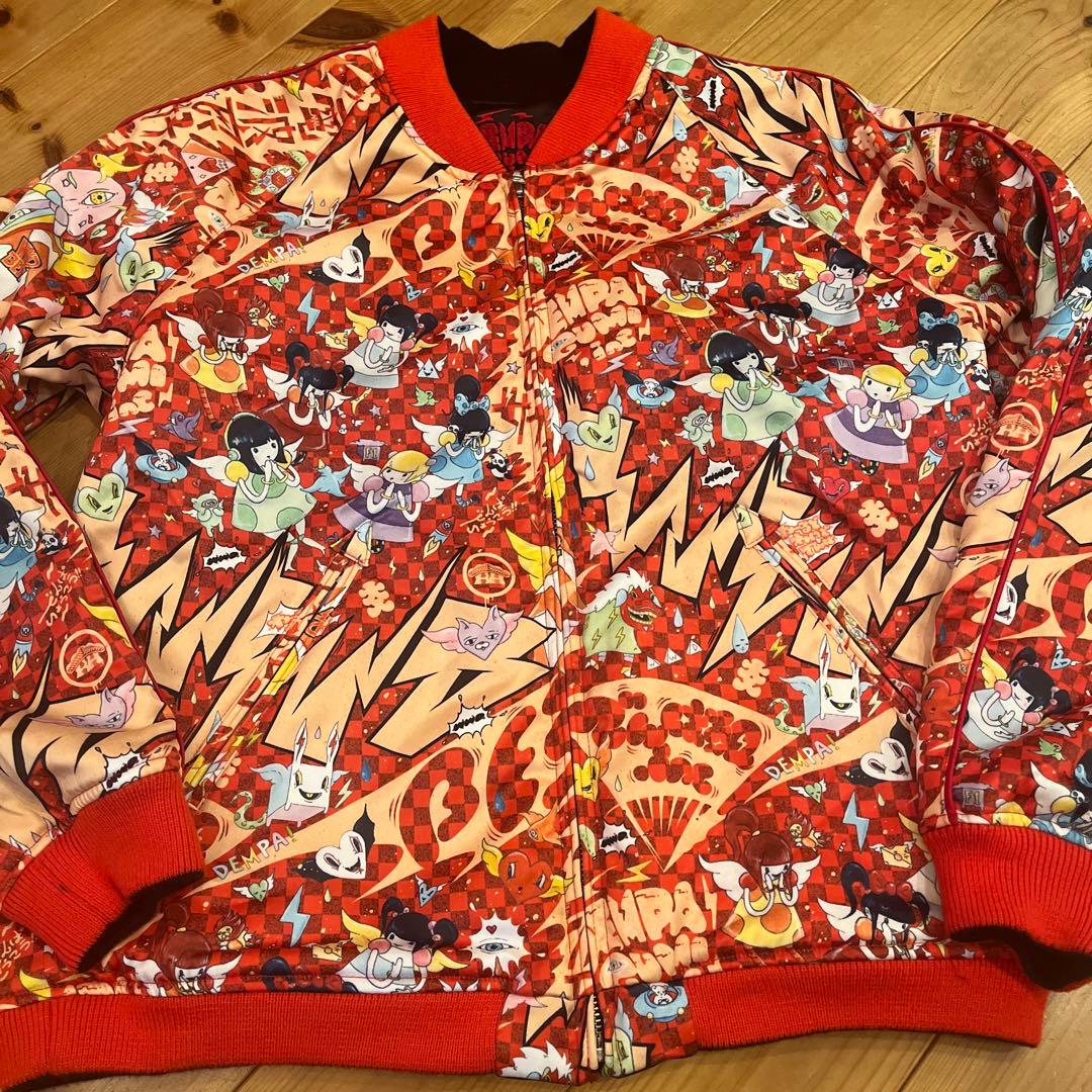 極美品！でんぱ組 WALL リバーシブルスカジャン みりん