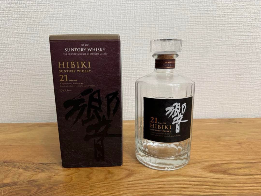 最終値下げ【 響 】21年/ウイスキー/空瓶4本セット