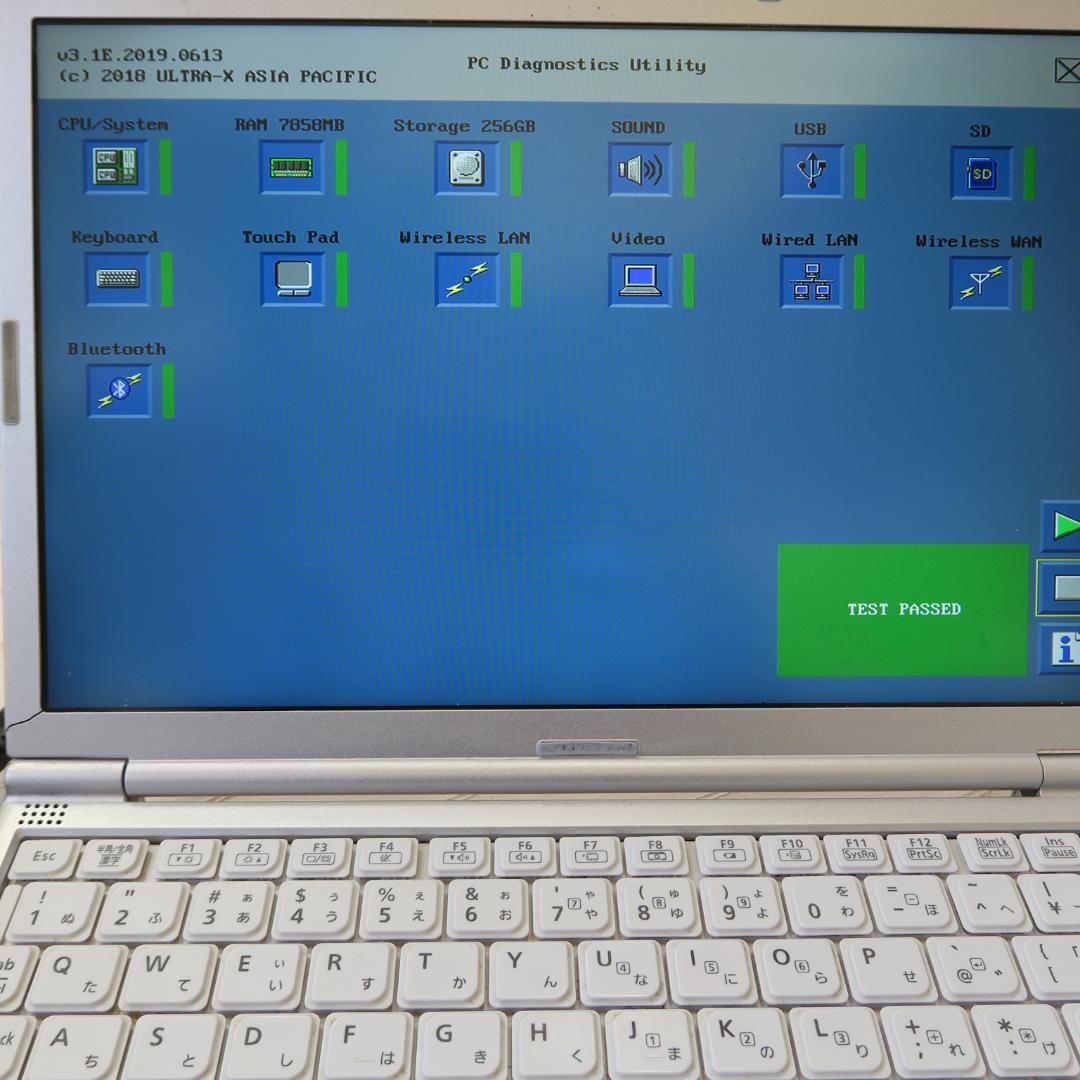 レッツノートSV8／i5-第8世代／メモリ8GB／LTE／Office 2024