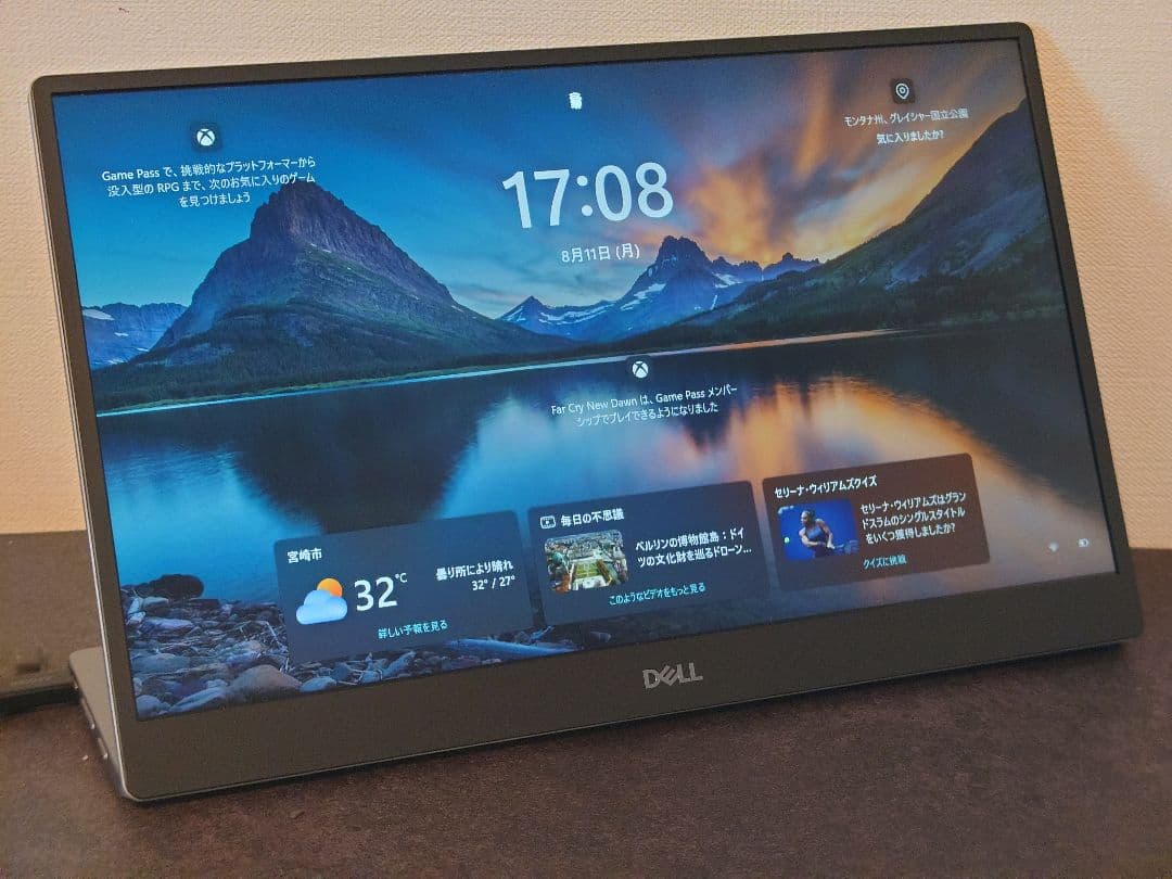 【美品】Dell C1422H / ポータブルモニター