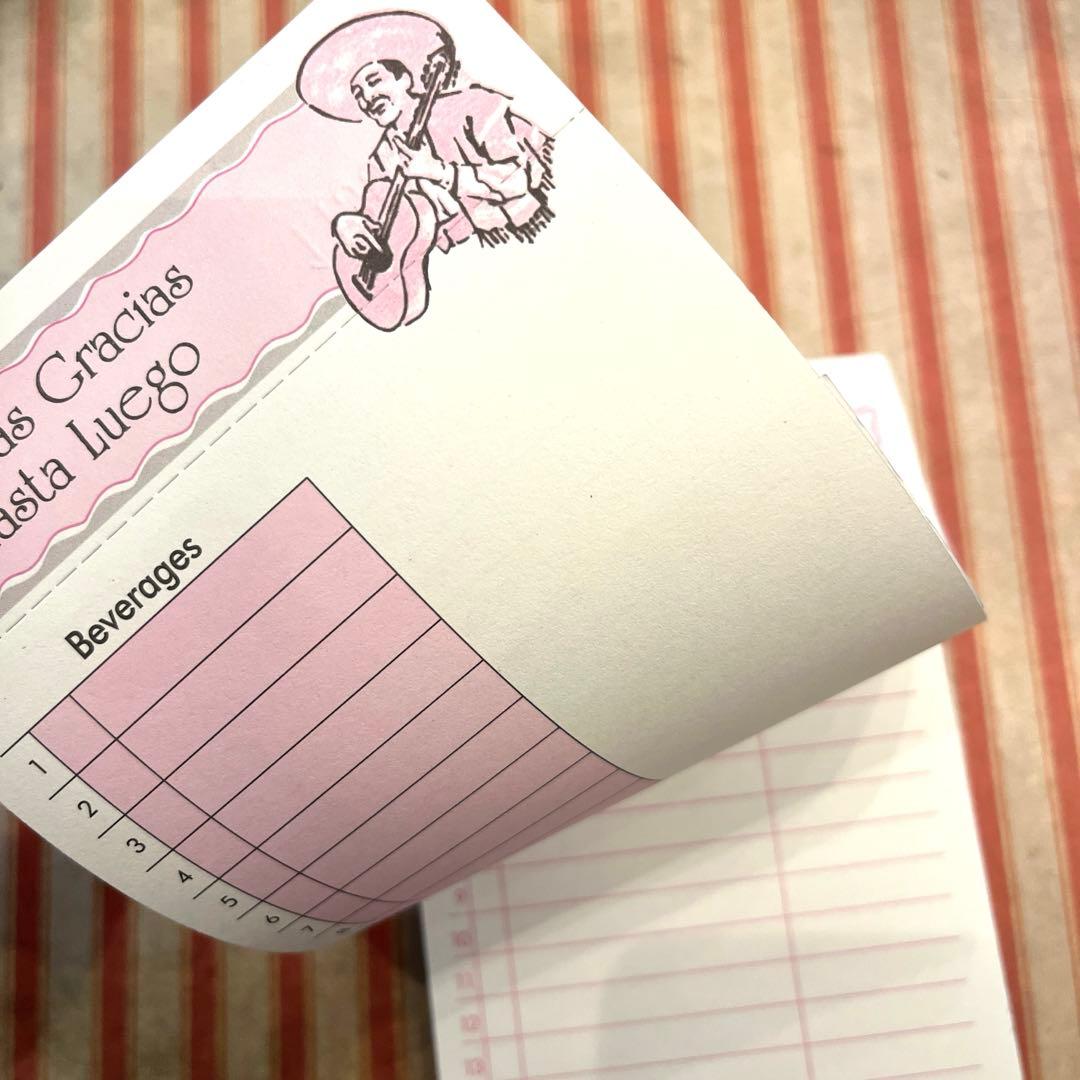 【中古】海外伝票【ピンク】海外チケット(ロールチケット