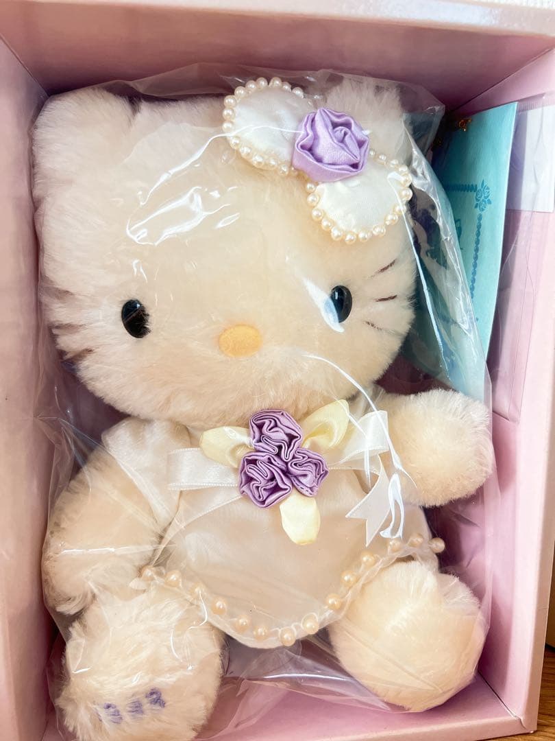 希少　1998年製　ハローキティ 500体限定　モヘアドール　ぬいぐるみ