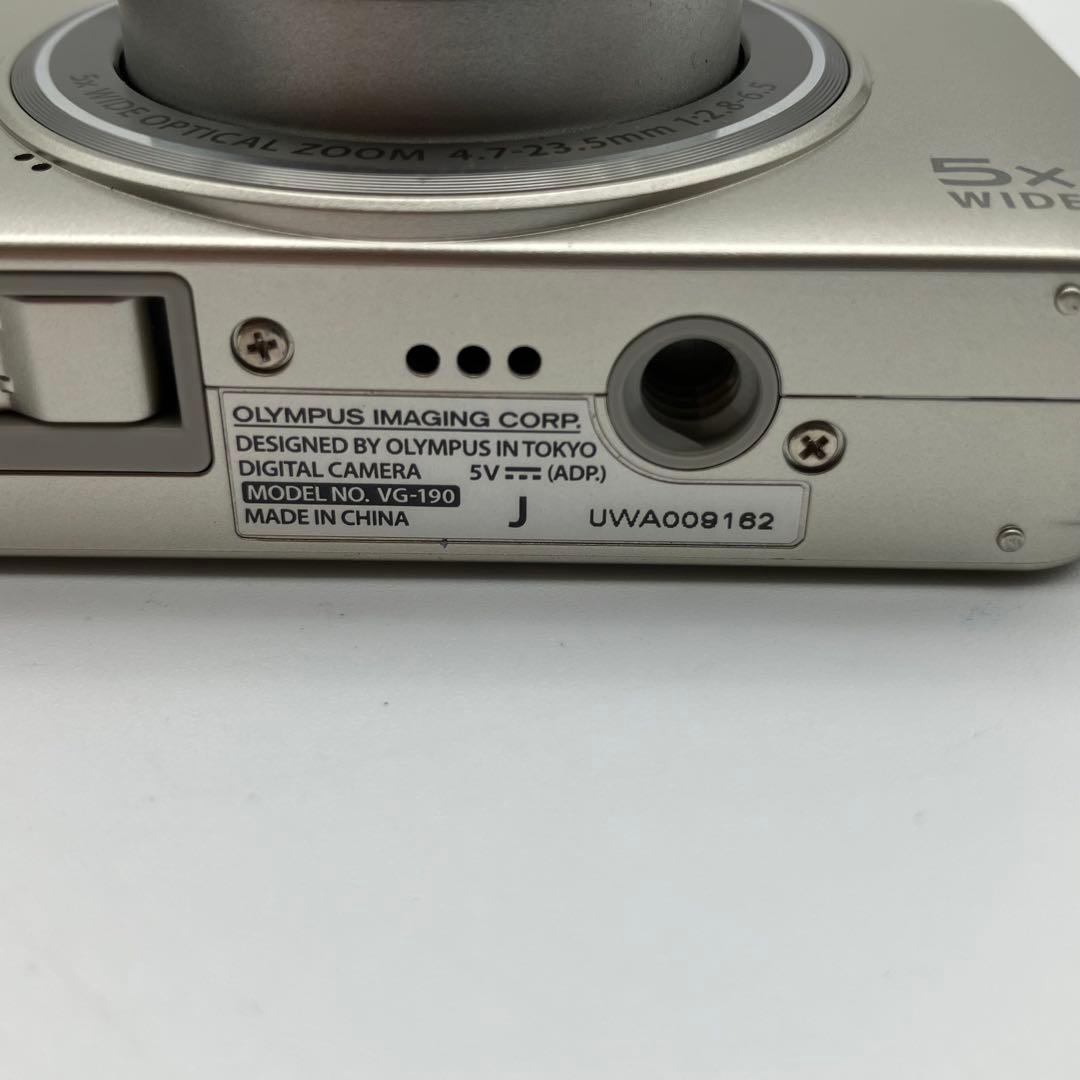 オリンパス コンパクト デジカメ STYLUS 5倍ズームVG-190