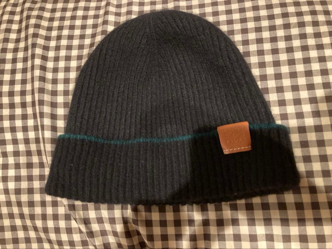 ロエベ　ニット帽　ビーニー