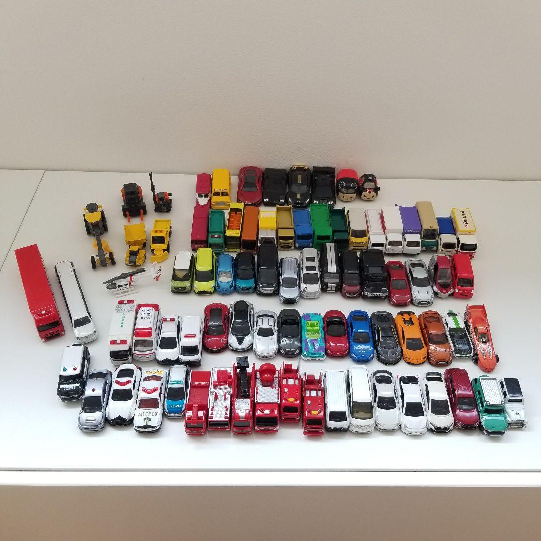 中古 トミカ・ミニカー 81台 セット　まとめ売り