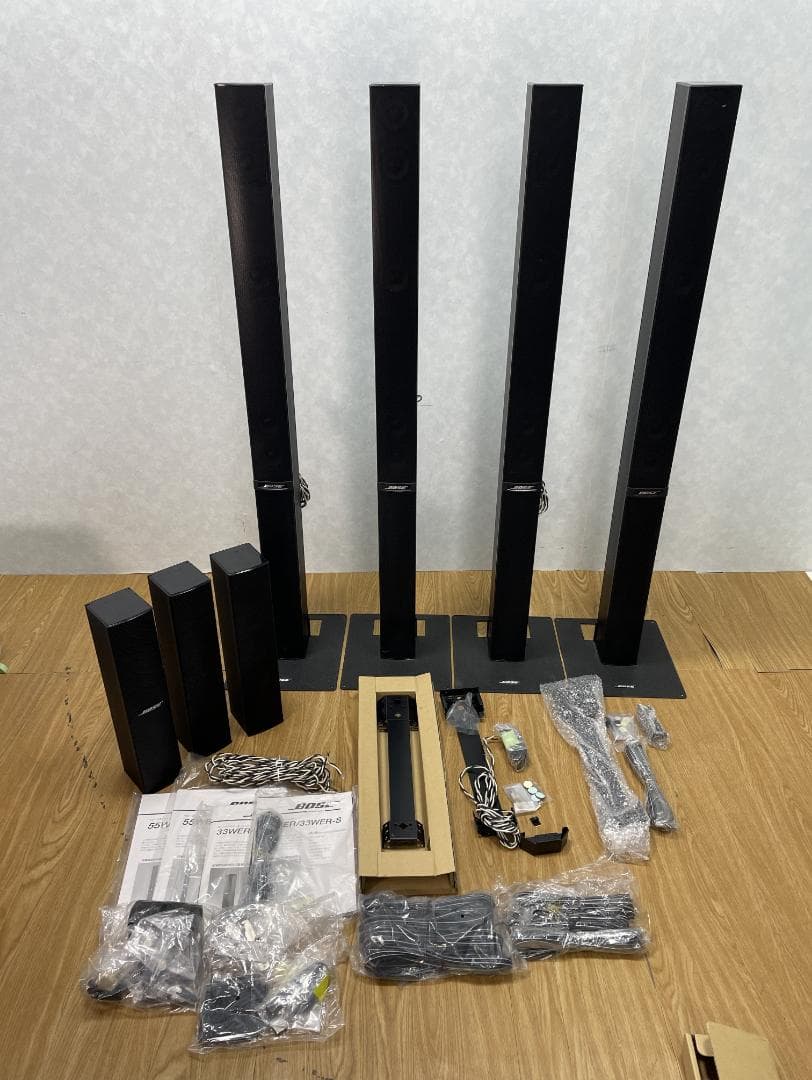 Y♢380 BOSE スピーカー7台セット 55WER 33WER