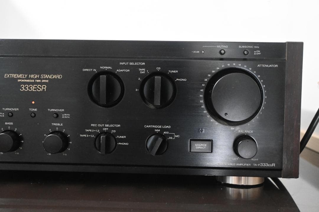 ＳＯＮＹ　プリメインアンプ　ＴＡ－Ｆ３３３ＥＳＲ　【動作品　美品】