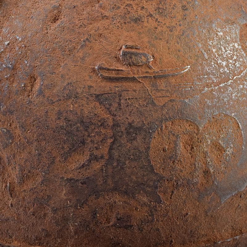 RITAO CHAN05　名人井上造　山水文　鉄瓶　鉄釜　F　R8039