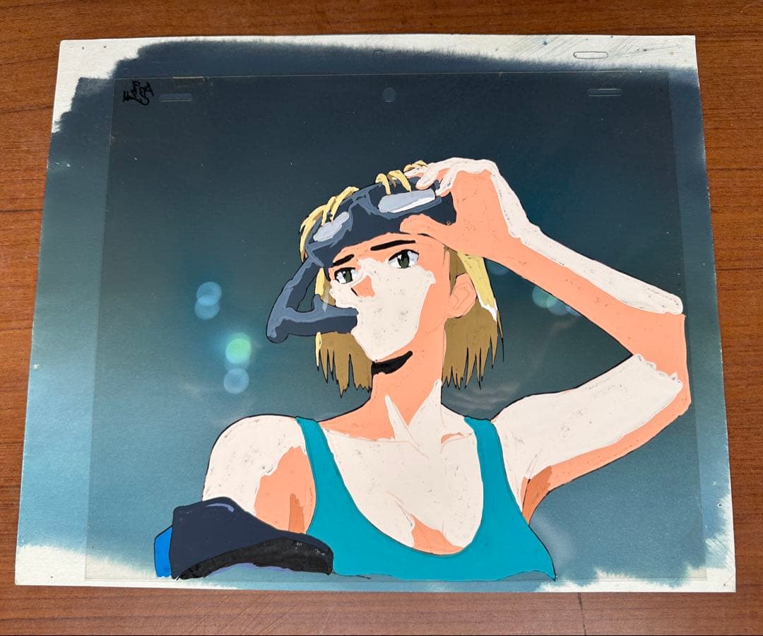 ※最終価格　貴重　新世紀エヴァンゲリオン　セル画　赤木リツコ