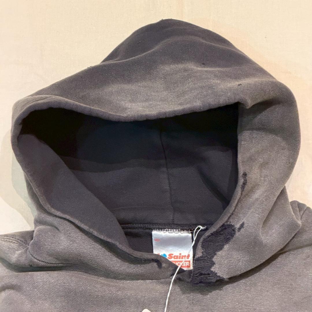 25aw新品正規品 SAINTM×××××× ベルベルジン パーカー L