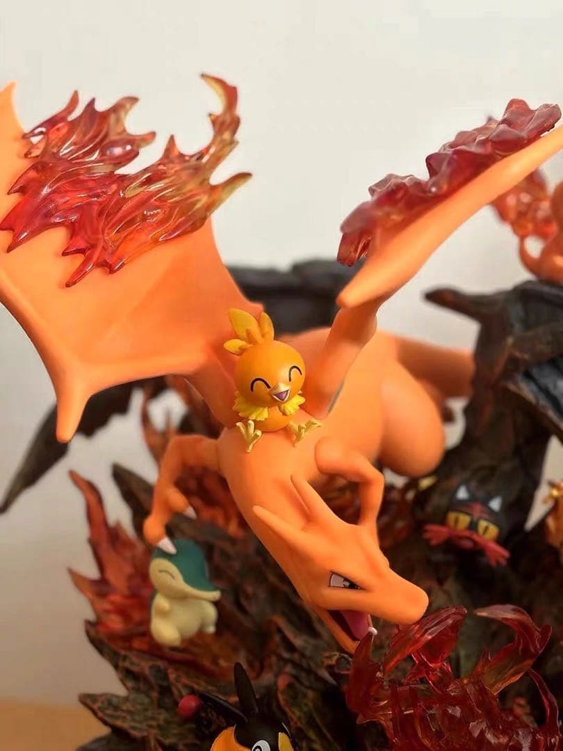 リザードン フィギュアセット 炎の演出