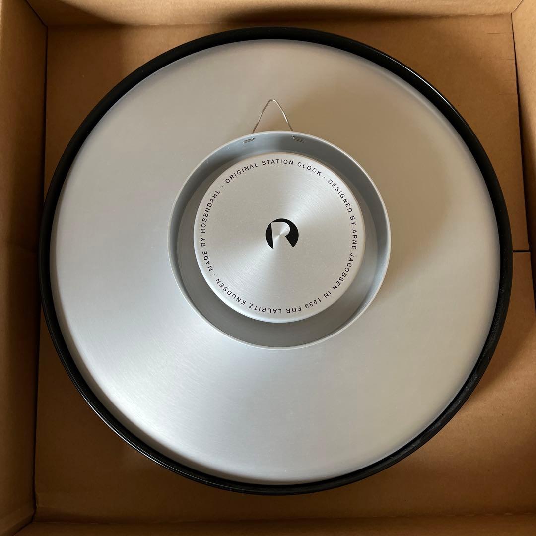 ARNE JACOBSEN オリジナルステーションクロック29cm ほぼ新品