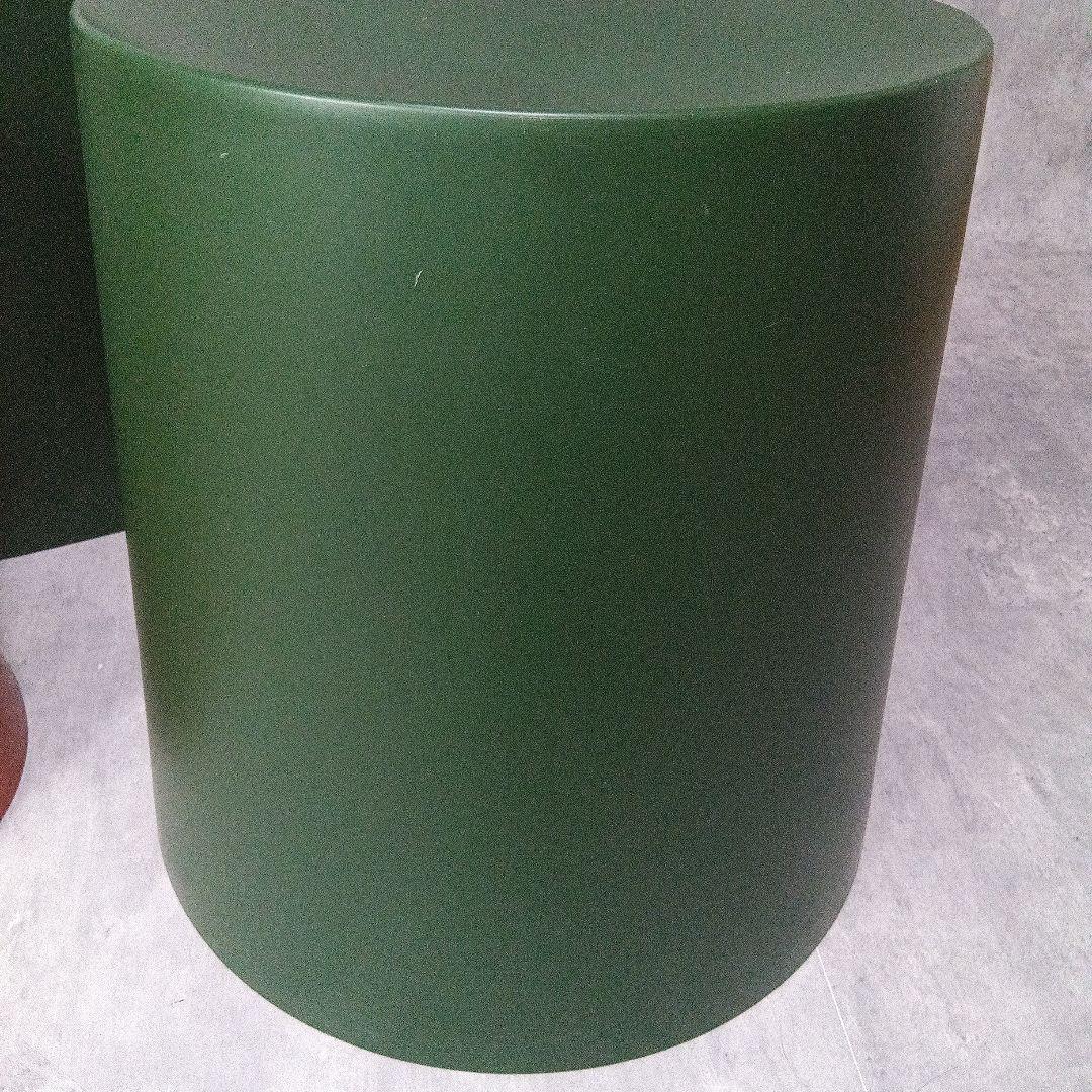 無印良品 スタッキングスツール グリーン レッド 4脚 廃盤