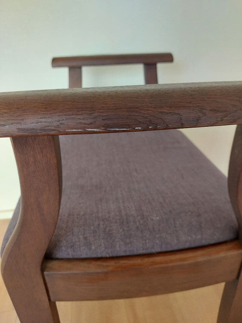 shirakawa スツール 木製 紫色