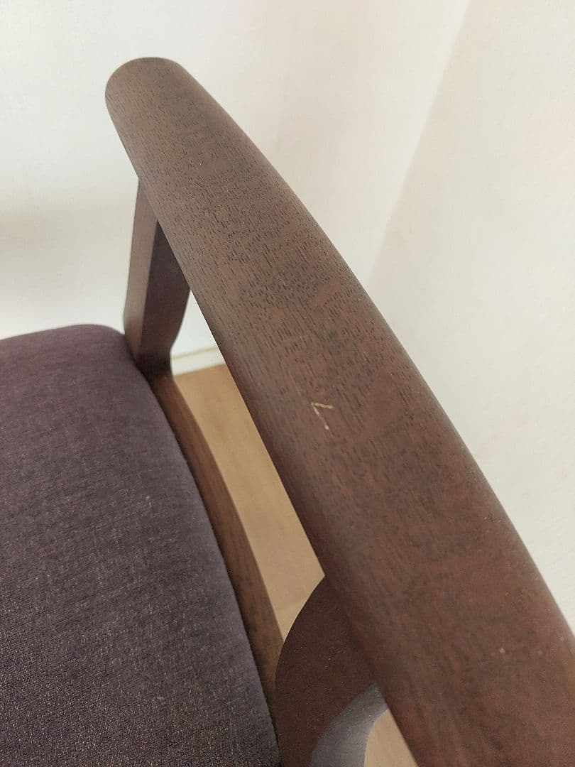 shirakawa スツール 木製 紫色