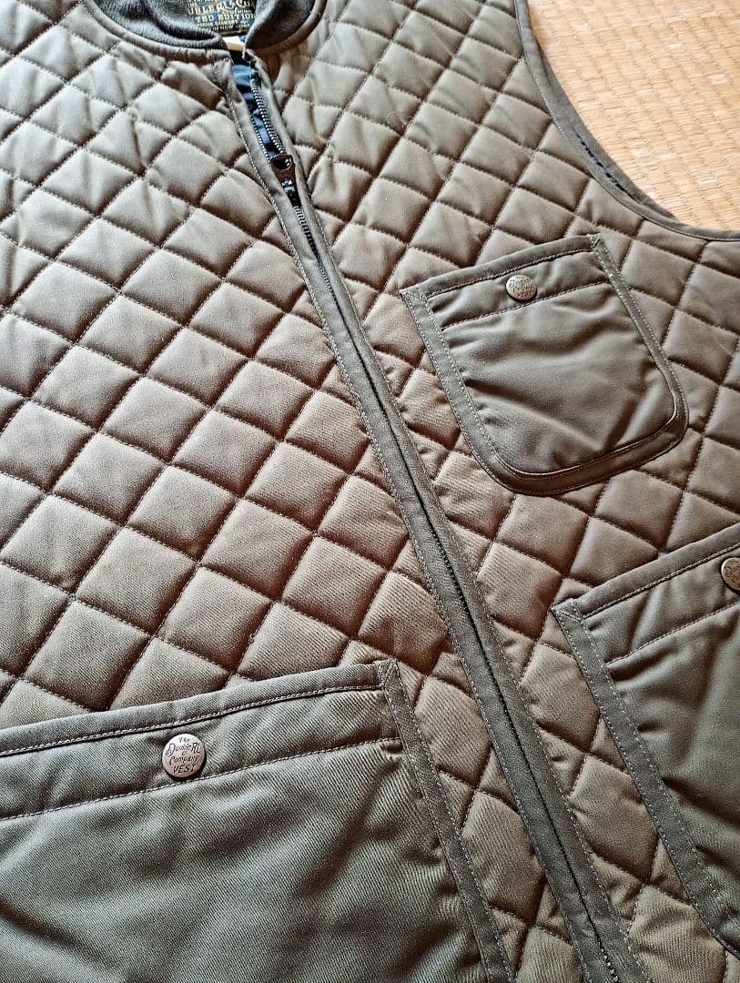 RRL　リミテッド　キルティングベスト　バウアー　ボルチモア