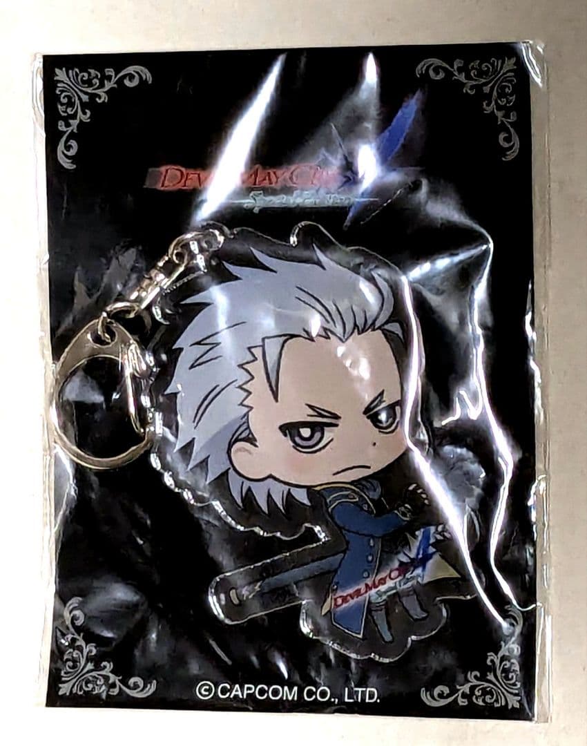 【希少】デビルメイクライ4 カプコンチャレンジ限定 アクキー（バージル）