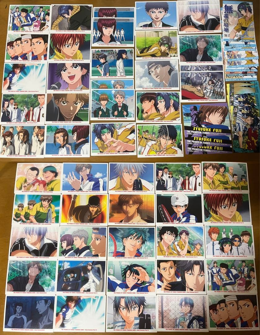 テニスの王子様 クリアカード トレカ セット 120枚 まとめ