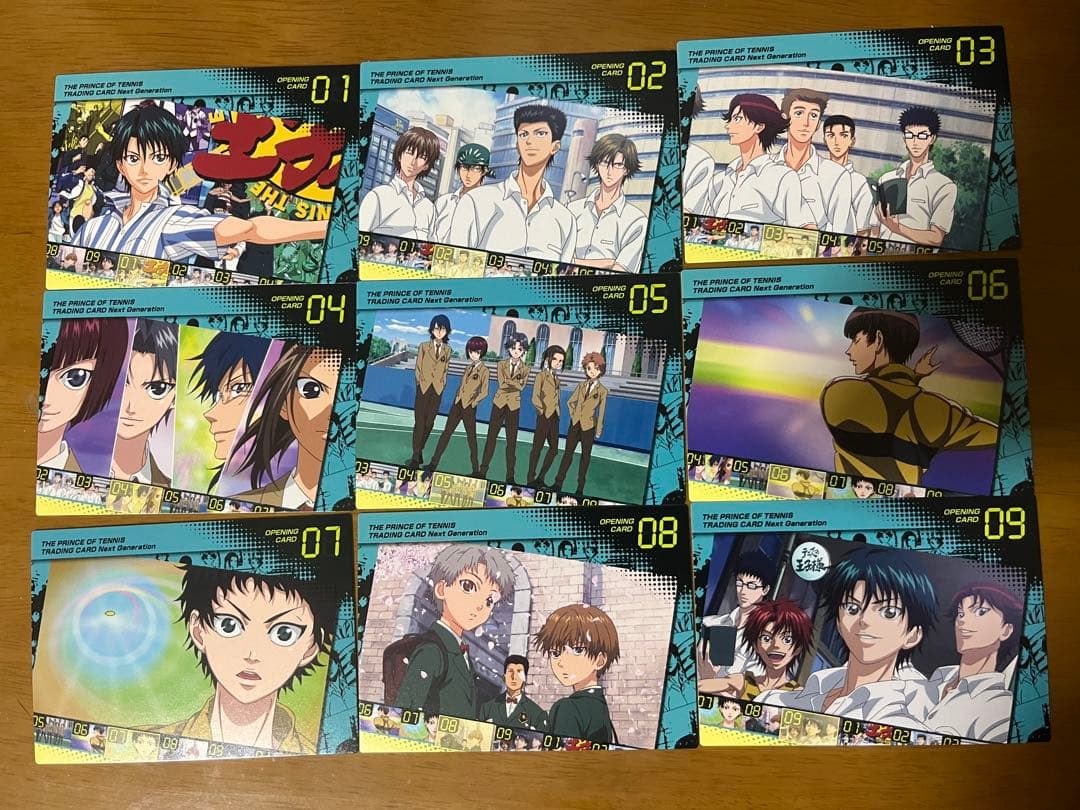 テニスの王子様 クリアカード トレカ セット 120枚 まとめ