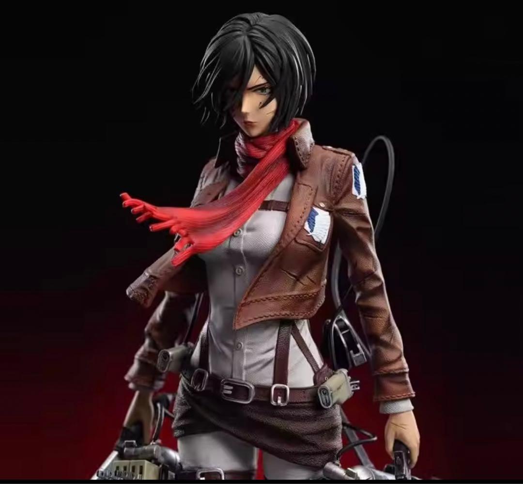 たーくん品　進撃の巨人ガレージキット　ミカサ・アッカーマン リヴァイ　2種