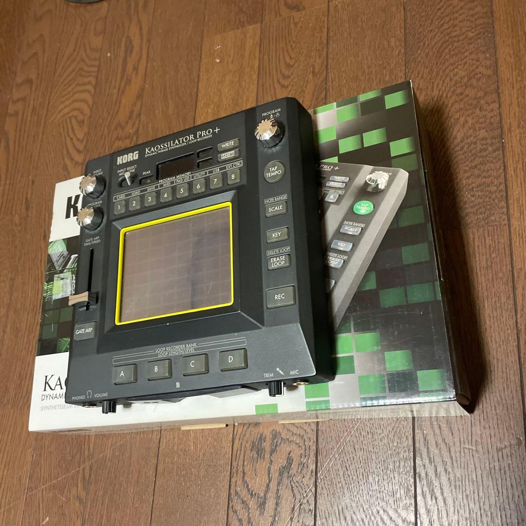 KORG Kaossilator Pro+ ダイナミックフレーズシンセサイザー