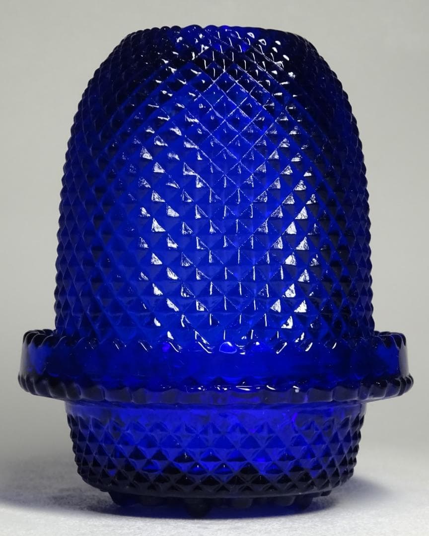 ◆アンティーク 青色フェアリーランプ◆置物 テーブルランプ