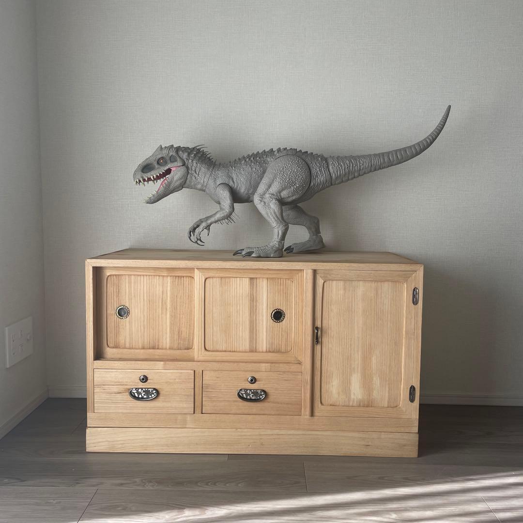 20)桐箪笥　アンティーク　チェスト　テレビ台　おもちゃ　リビング収納　古家具