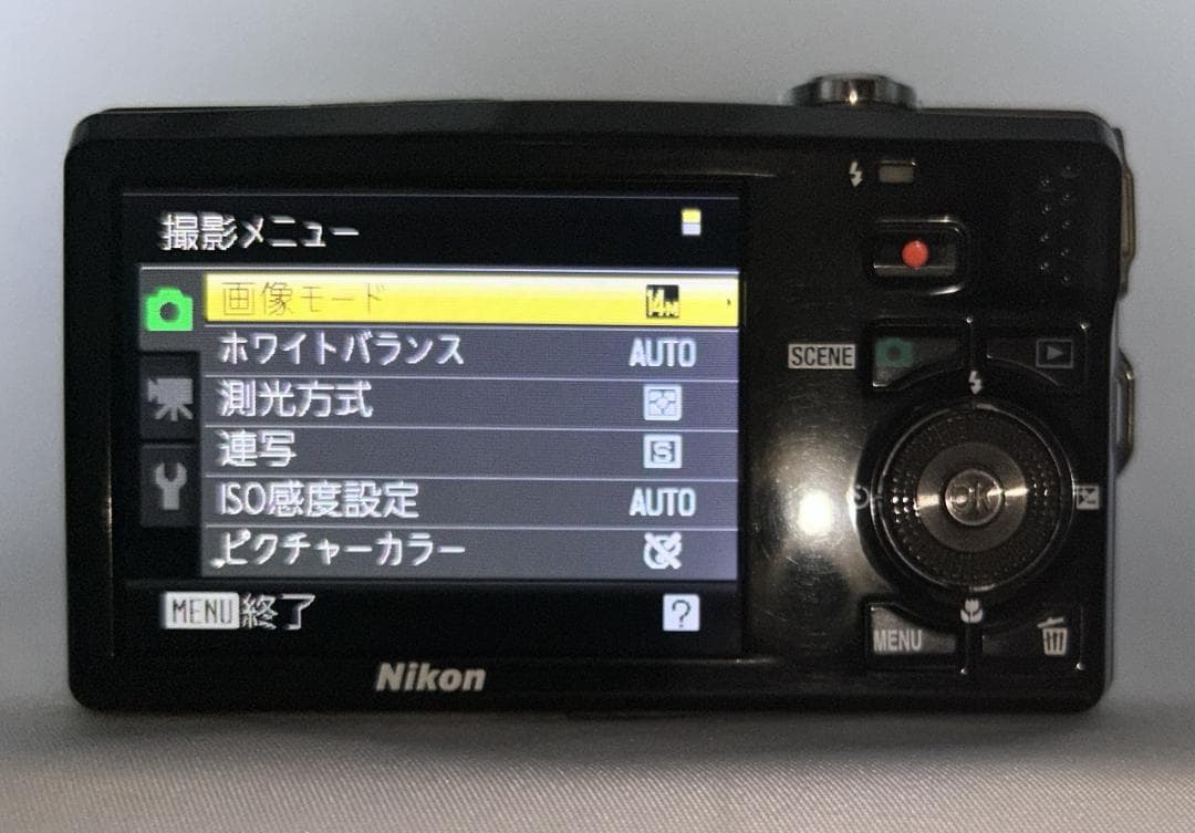 【動作確認済】Nikon CoolPix S6000一部難ありバッテリー充電器付