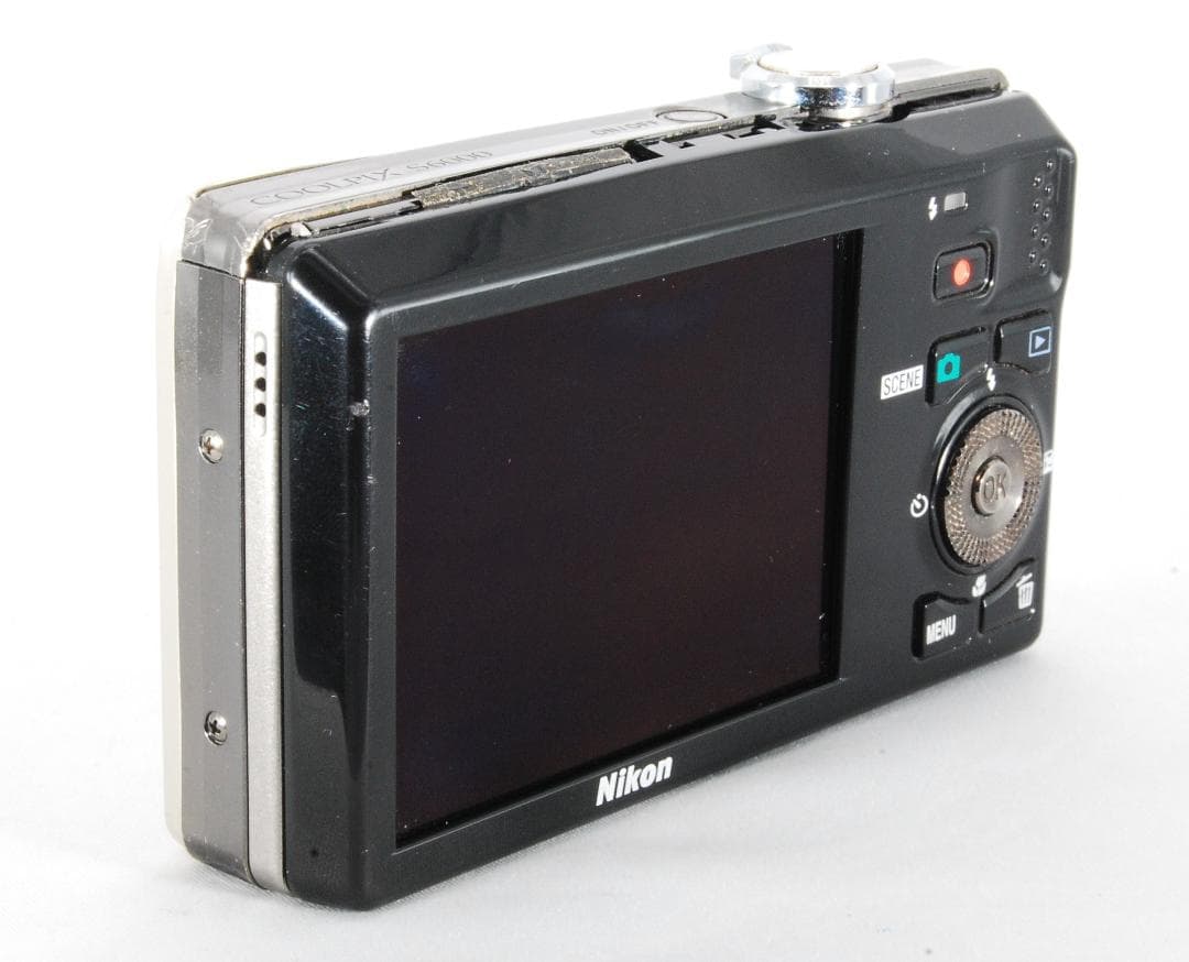 【動作確認済】Nikon CoolPix S6000一部難ありバッテリー充電器付